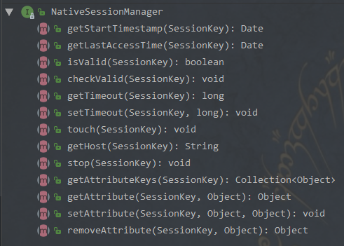 NativeSessionManager